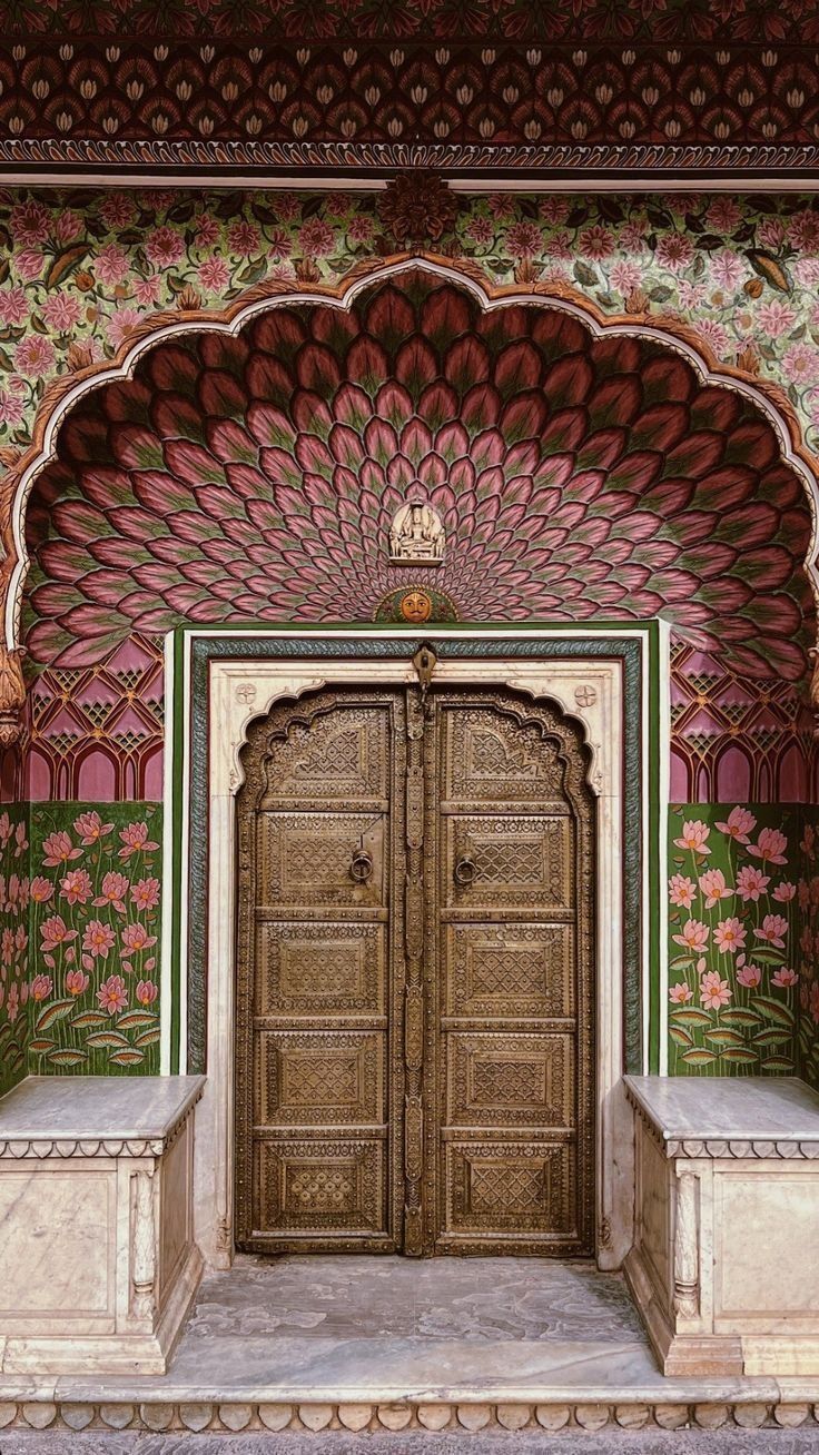 The Pink City, at dusk
